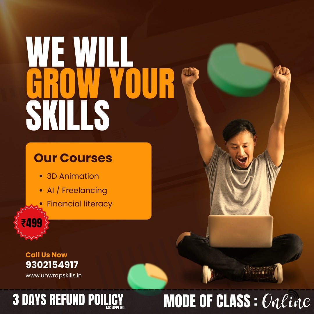 π Unwrap Skills β 1-Month Student Skill Development Course (Special βΉ499 Offer)