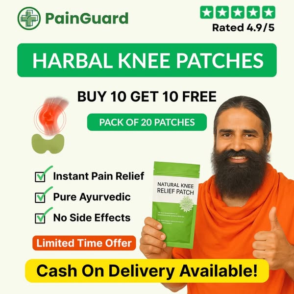HealPatch™ - Natural Knee Pain Relief Patches Buy 10 + Get 10 FREE
