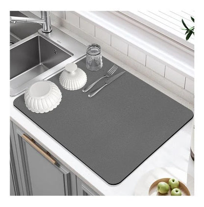 Drying mat for Kitchen, Water Absorbent Mat (PACK OF 2)