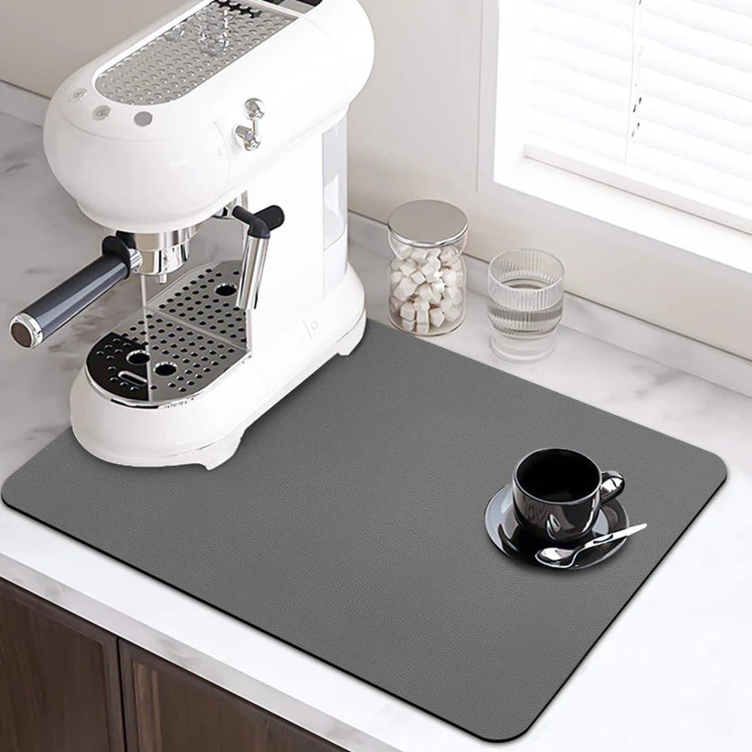 Drying mat for Kitchen, Water Absorbent Mat (PACK OF 2)