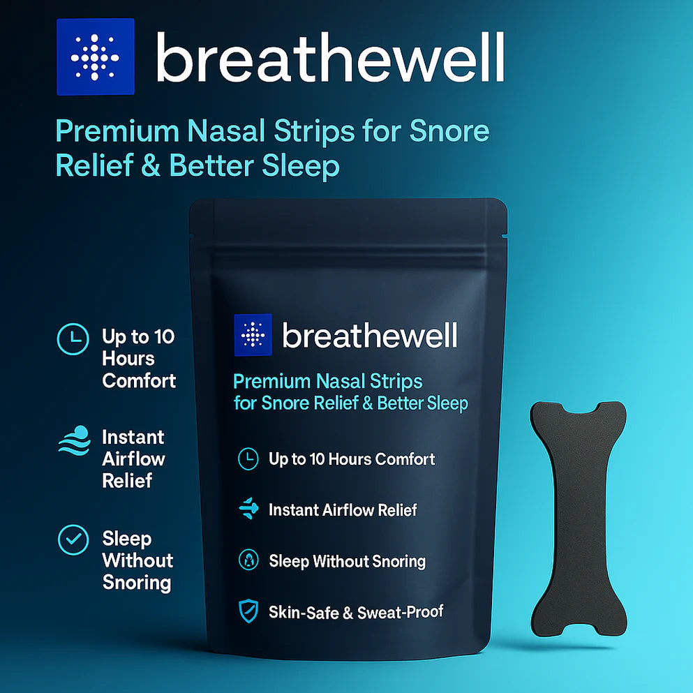 Breathe 2x Better - Instantly. Premium Nasal Strips.